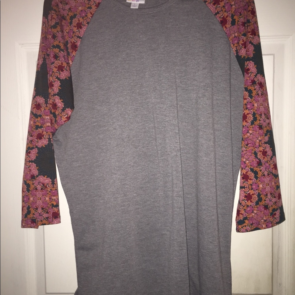 LuLaRoe Floral randy shirt SZ large
